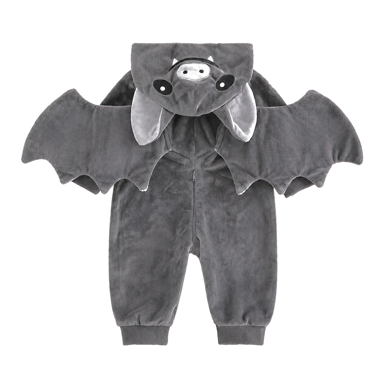 Baby Bat Halloween Costume – Hooded Wings Romper
